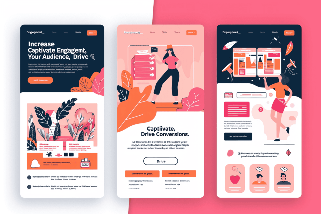 A landing page designed by content creator from Deemmi (1)