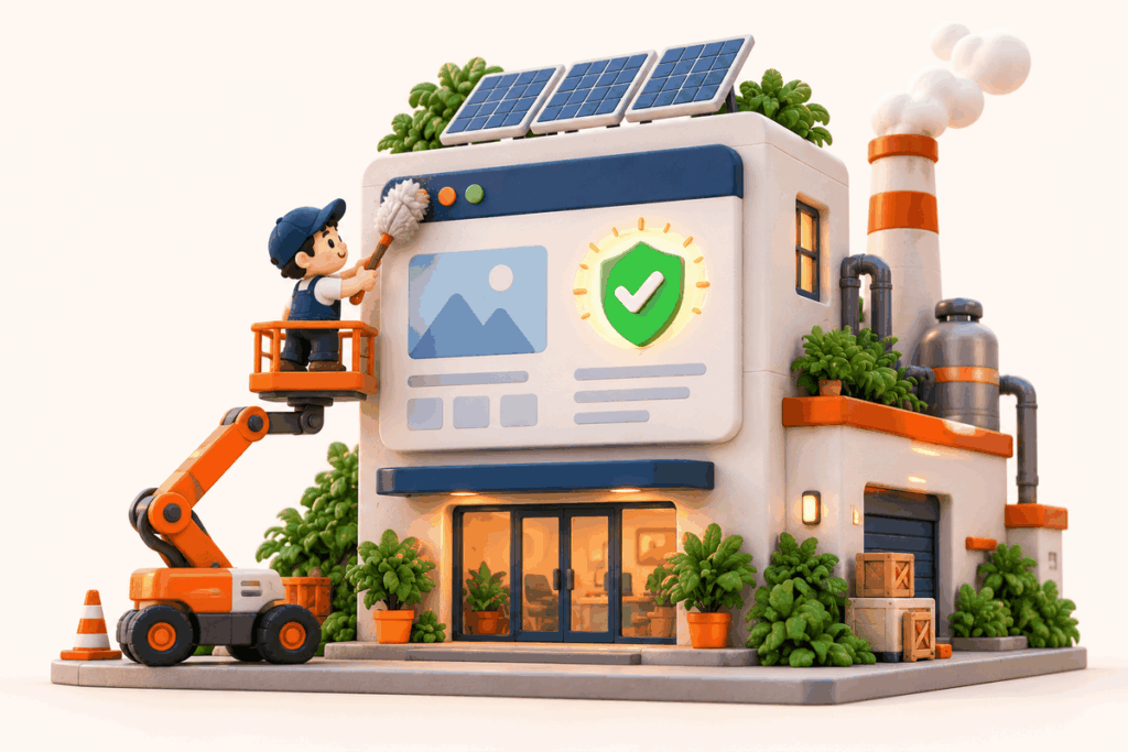 Deemmi Care website maintenance for factories and SME businesses